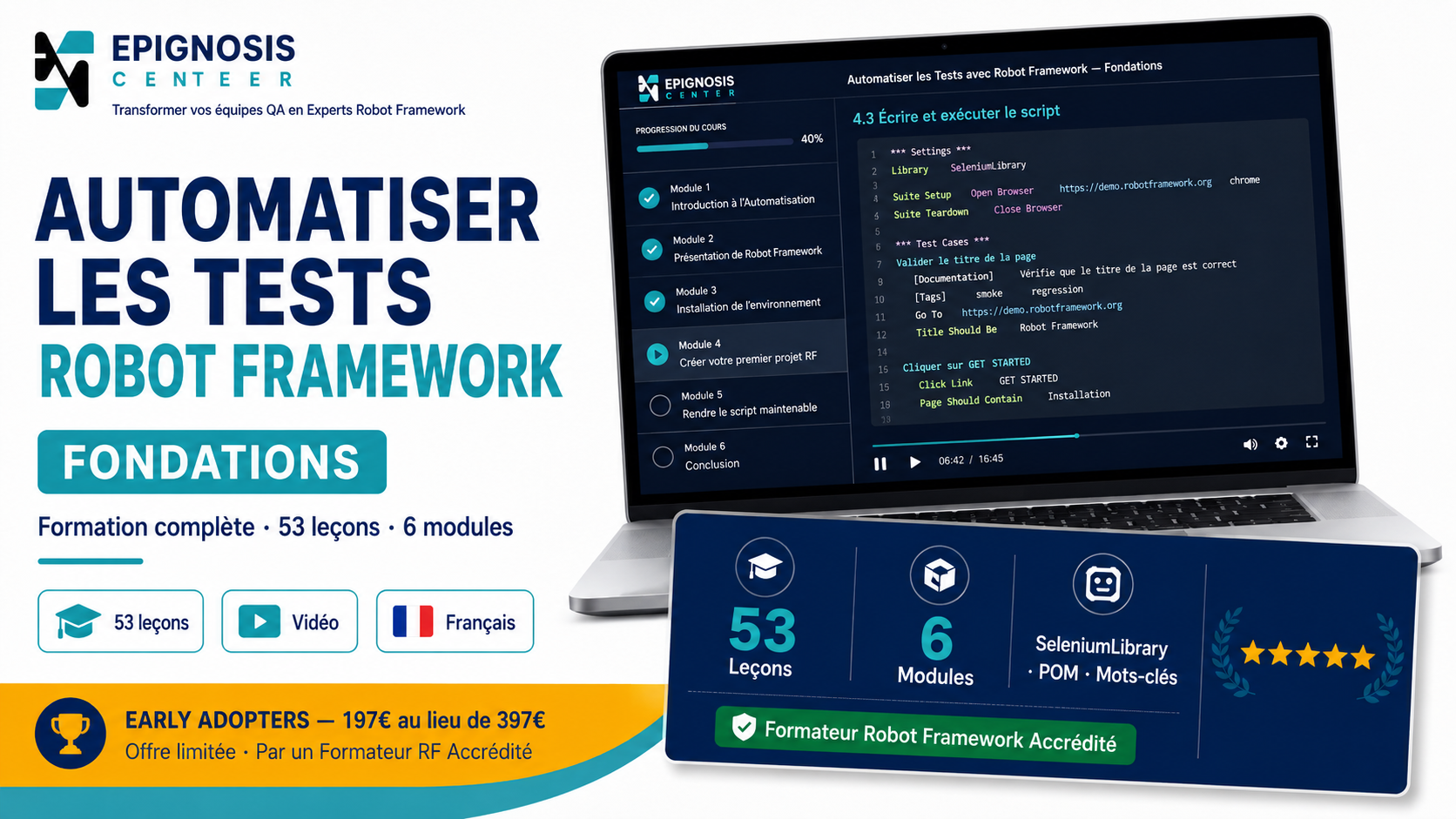 Automatiser les tests avec Robot FRamework